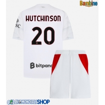 Maglie da calcio AC Milan Omari Hutchinson #20 Seconda Maglia Bambino 2026-27 Manica Corta + Pantaloni corti)